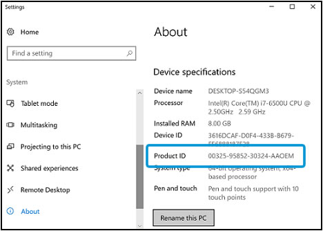 how to find microsoft 365 product key